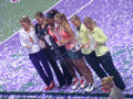 Maria Kirilenko, Nadia Petrova, Serena Williams, Maria Sharapova, Lucie Hradecka, Andrea Hlavackova