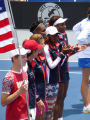 Varvara Lepchenko, Venus Williams, Sloane Stephens, Serena Williams