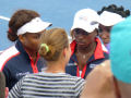 Serena Williams, Varvara Lepchenko, Sloane Stephens, Venus Williams