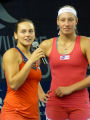 Yanina Wickmayer, Stephanie Vogt