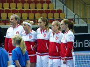 Heinz Günthardt, Timea Bacsinszky, Belinda Bencic, Viktorija Golubic, Xenia Knoll