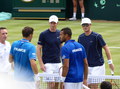 Nicolas Mahut, Jamie Murray, Jo-Wilfried Tsonga, Andy Murray