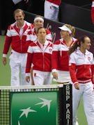 Heinz Günthardt, Timea Bacsinszky, Viktorija Golubic, Belinda Bencic, Martina Hingis