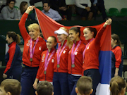 Tatjana Jecmenica, Aleksandra Krunic, Nina Stojanovic, Olga Danilovic, Fatma Idrizovic